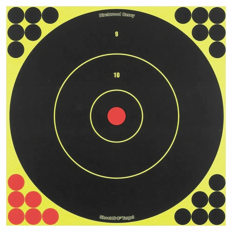 Birchwood Casey Shoot-N-C 12" Bull's-Eye (5 Pack) 3 Birchwood Casey Shoot-N-C 12" Bull's-Eye (5 Pack)