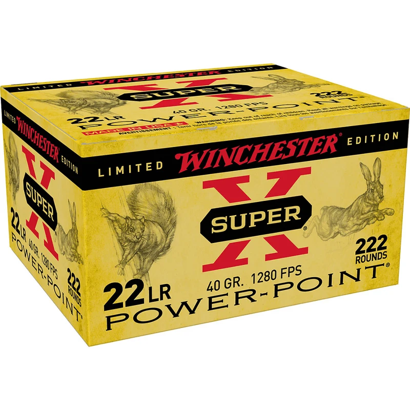 Winchester Super-X Power-Point Rimfire Ammunition 3 Winchester Super-X Power-Point Rimfire Ammunition
