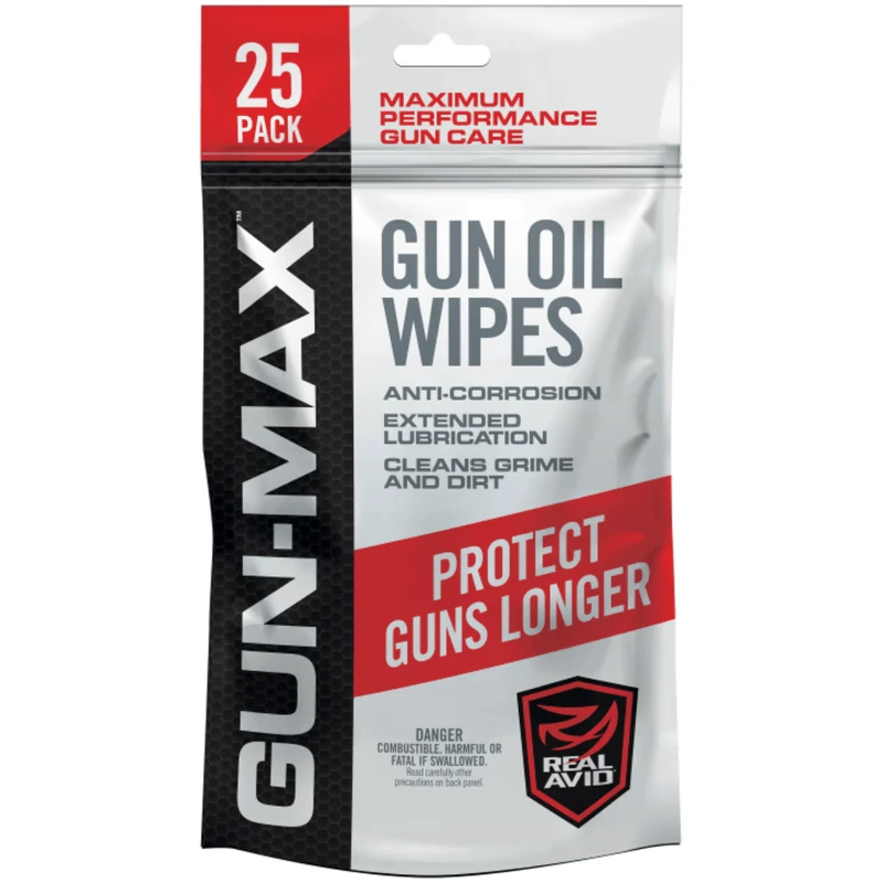 Real Avid Gun-Max Oil Wipe (25 Pack) 3 Real Avid Gun-Max Oil Wipe (25 Pack)