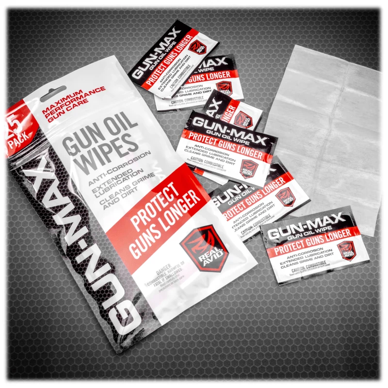 Real Avid Gun-Max Oil Wipe (25 Pack) 4 Real Avid Gun-Max Oil Wipe (25 Pack) - Image 2