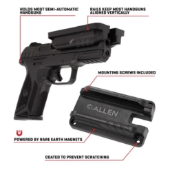 Allen Company Gun Ready Rail Handgun Magnet -Winchester Store 1291944 800 auto