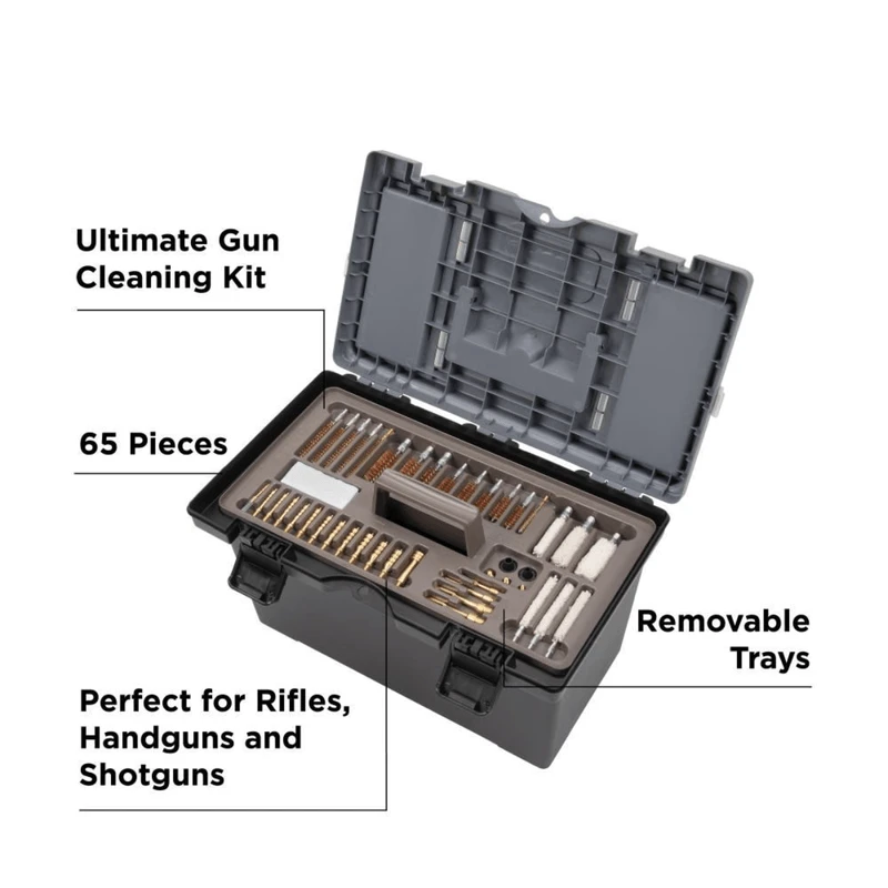 Allen Universal Gun Cleaning Kit & Tool Box (65 Pieces) 3 Allen Universal Gun Cleaning Kit & Tool Box (65 Pieces)