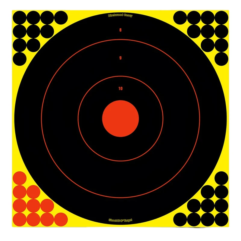 Birchwood Casey Shoot-N-C 17.25" Bull's-Eye 5 Target 3 Birchwood Casey Shoot-N-C 17.25" Bull's-Eye 5 Target