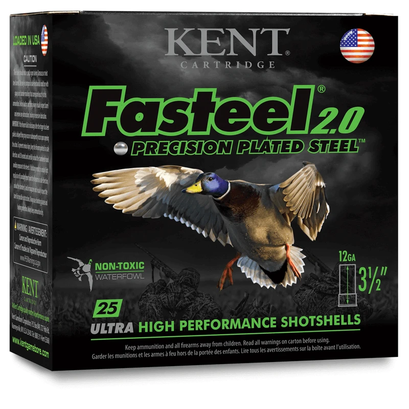 Kent Cartridge 2.0 Precision Plated Steel Waterfowl Shotgun Shells 3 Kent Cartridge 2.0 Precision Plated Steel Waterfowl Shotgun Shells