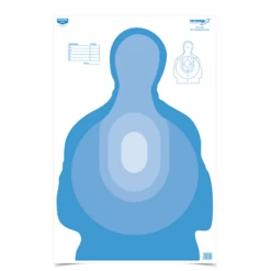 Birchwood Casey Eze-Scorer 23 X 35 BC Transitional Blue Target (100 Targets)
