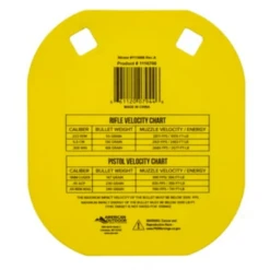 Caldwell AR500 Steel Yellow Gong Style Bolts Target