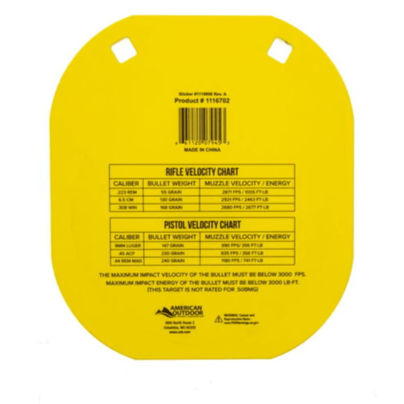 Caldwell AR50 8" Caldwell C Target 6 Caldwell AR50 8" Caldwell C Target - Image 4