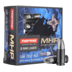 Norma Ammunition 9 Mm Luger Monolithic Hollow Point Ammunition