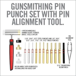 Real Avid Accu-Punch Gun Hammer And Pin Punch Set -Winchester Store 1411403 800 auto