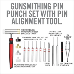 Real Avid Accu-Punch Hammer & AR15 Pin Punch Set 20 Real Avid Accu-Punch Hammer & AR15 Pin Punch Set -Winchester Store 1411512 800 auto