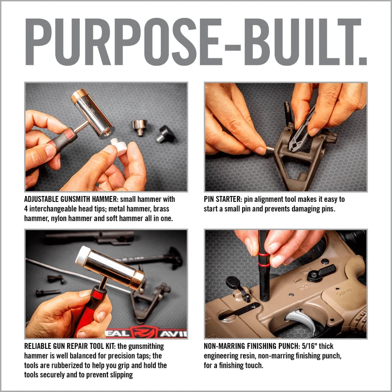 Real Avid Accu-Punch Hammer & AR15 Pin Punch Set 7 Real Avid Accu-Punch Hammer & AR15 Pin Punch Set - Image 5