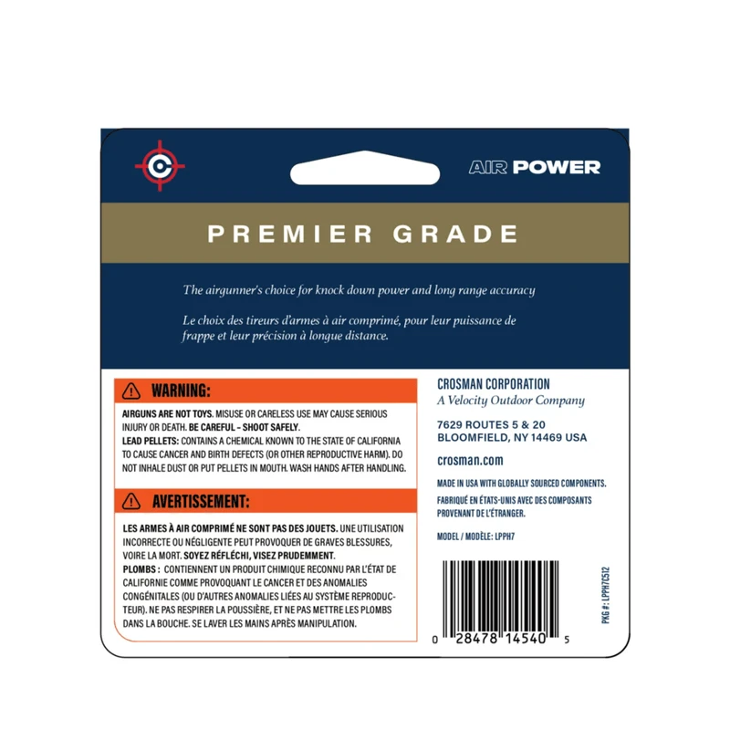 Crosman Piranha Premier .177 Caliber Pellet (400) 4 Crosman Piranha Premier .177 Caliber Pellet (400) - Image 2