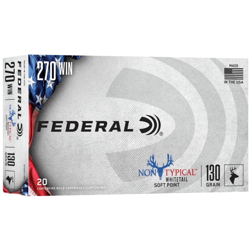 Federal Non-Typical Ammunition 3 Federal Non-Typical Ammunition