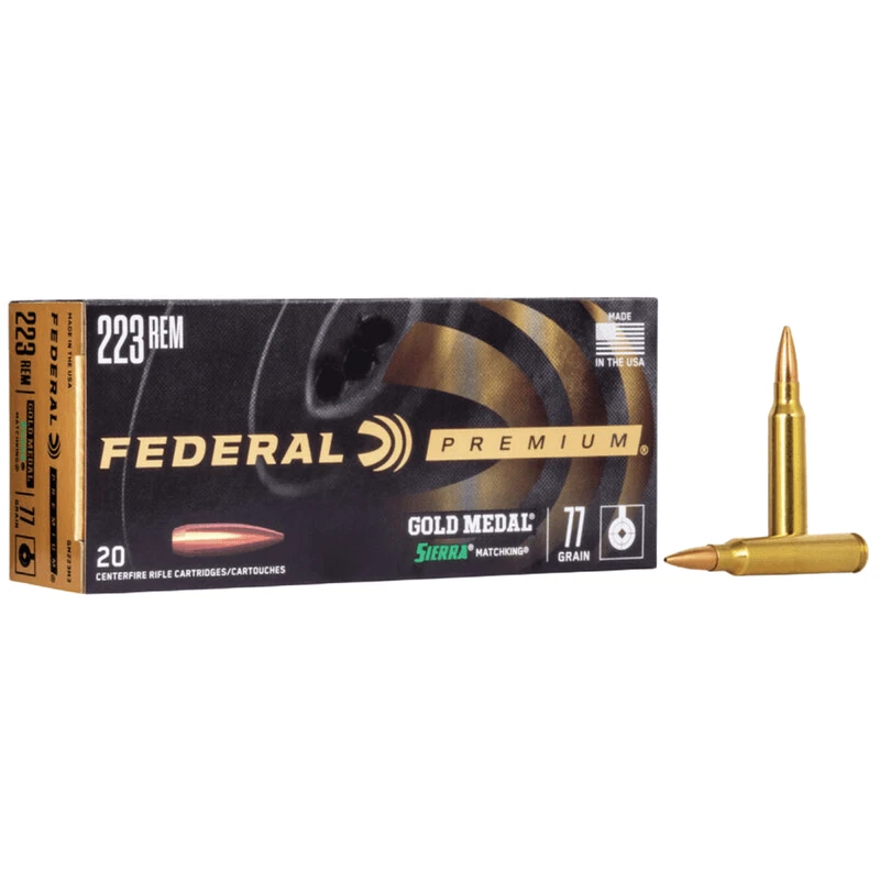 Federal Gold Medal Sierra MatchKing Ammunition 4 Federal Gold Medal Sierra MatchKing Ammunition - Image 2