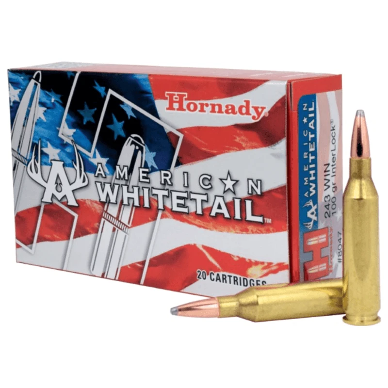 Hornady American Whitetail Ammunition (20 Box) 3 Hornady American Whitetail Ammunition (20 Box)