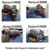 Gunleather 4 Way WH-3 Multi-Fit IWB/OWB Concealment Holster For 9mm Luger/.40 S&W -Winchester Store 387933 800 auto