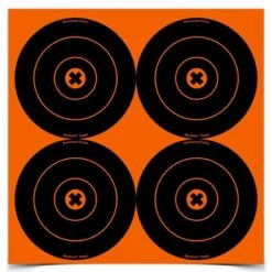 Birchwood Casey Big Burst 6" Bull's-Eye Target (25 Pack)