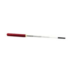 Pro Shot Premium 1-Piece Coated Micro-Polished Cleaning Rod Stainless Steel With Patch Holder