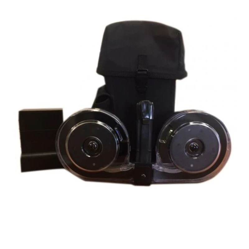 Red White Blue AR-15 100 Round Dual Drum Magazine 4 Red White Blue AR-15 100 Round Dual Drum Magazine - Image 2